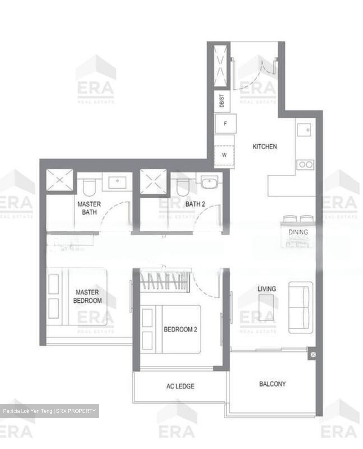 Twin Vew (D5), Apartment #500082461